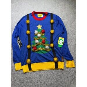 Tipsy Elves Christmas Tree Ugly Sweater xl NWT
